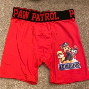 Paw Patrol boys size 4 boxers